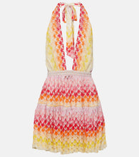 Missoni Mare Knitted halterneck minidress