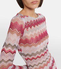 Missoni Mare Zig Zag crochet minidress