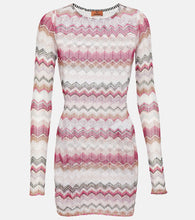Missoni Mare Zig Zag crochet minidress