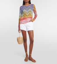 Missoni Mare Zig Zag tulle minidress