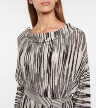 Missoni One-shoulder cashmere minidress