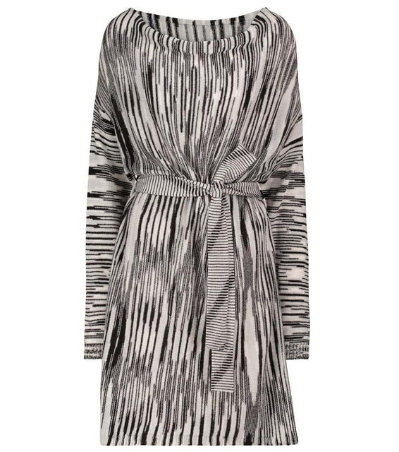 Missoni One-shoulder cashmere minidress