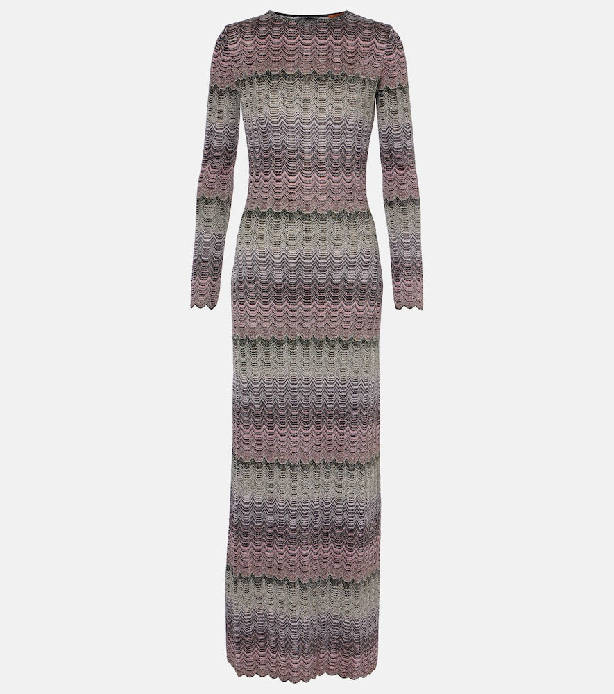 Missoni Open-back  maxi dress. Missoni 露背长裙