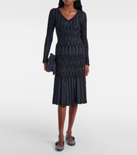 Missoni Pleated  midi skirt