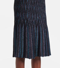Missoni Pleated  midi skirt
