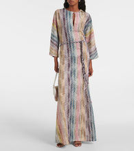 Missoni Sequined Lamé maxi dress
