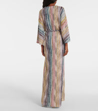Missoni Sequined Lamé maxi dress