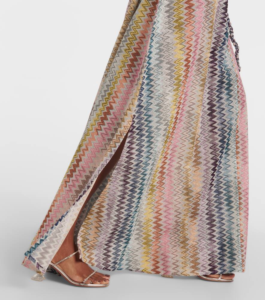 Missoni Sequined Lamé maxi dress