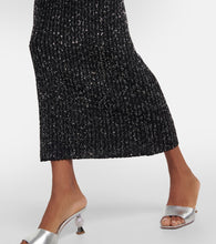 Missoni Sequined turtleneck maxi dress