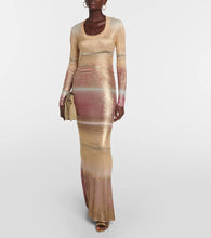 Missoni Space-dyed knit maxi dress
