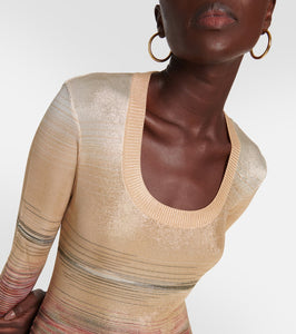 Missoni Space-dyed knit maxi dress