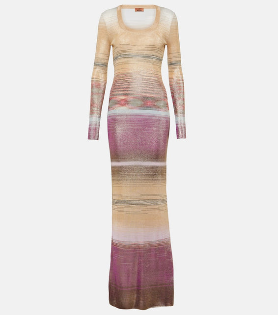 Missoni Space-dyed knit maxi dress