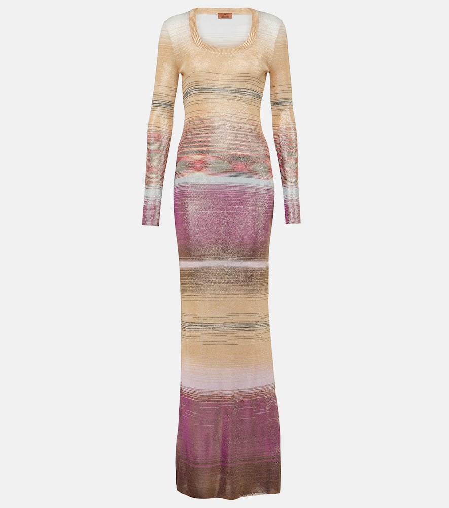 Missoni Space-dyed knit maxi dress