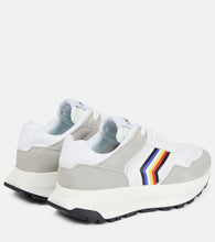 Missoni Suede-trimmed sneakers