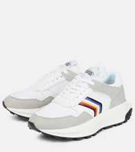 Missoni Suede-trimmed sneakers