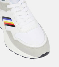 Missoni Suede-trimmed sneakers