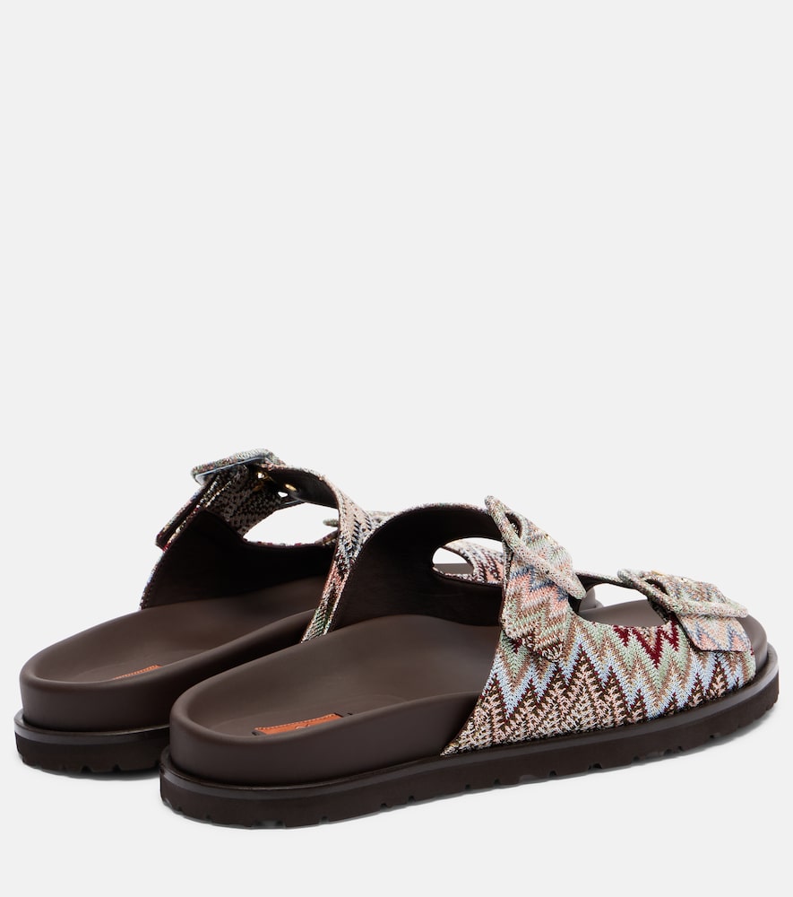 Missoni Clea Zigzag sandals (Multicoloured) - Slides