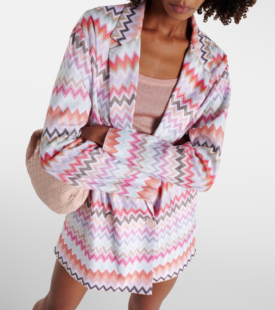 Missoni Zig Zag cotton-blend jacket