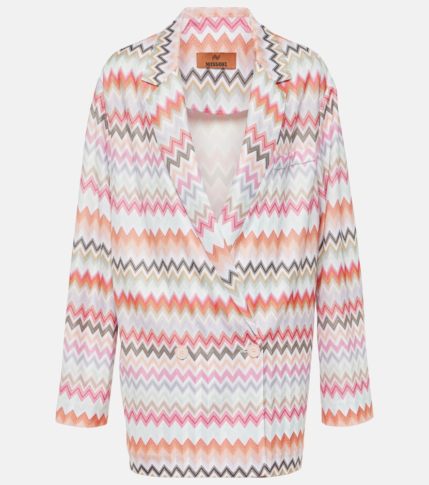 Missoni Zig Zag cotton-blend jacket