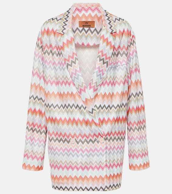 Missoni Zig Zag cotton-blend jacket