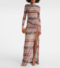 Missoni Zig Zag cutout gown