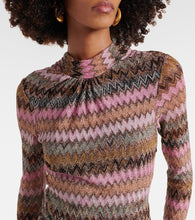 Missoni Zig Zag cutout gown