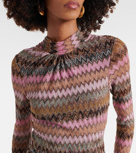 Missoni Zig Zag cutout gown