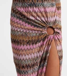 Missoni Zig Zag cutout gown