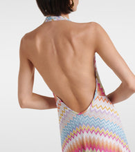 Missoni Zig Zag halterneck  maxi dress