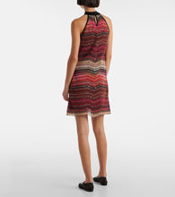 Missoni Zig Zag metallic minidress