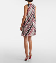 Missoni Zig Zag metallic minidress