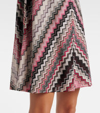 Missoni Zig Zag metallic minidress