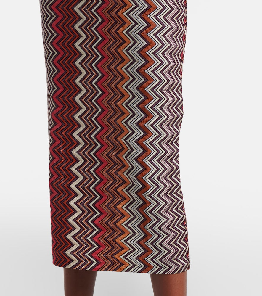 Missoni Zig Zag midi dress
