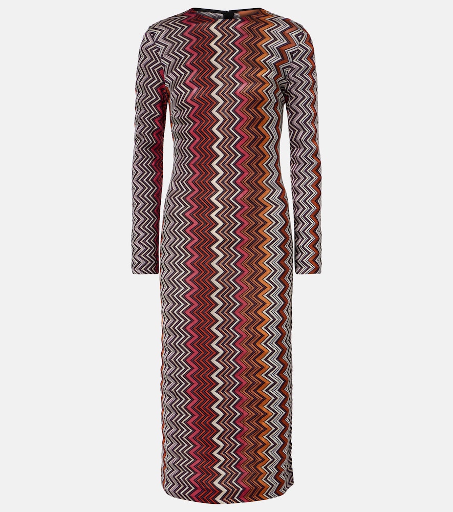 Missoni Zig Zag midi dress. Missoni Zig Zag 中长连衣裙