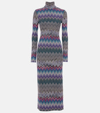 Missoni Zig Zag turtleneck dress. Missoni Zig Zag 高领连衣裙