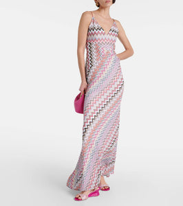 Missoni Zig Zag wedge sandals