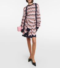 Missoni Zig Zag wool-blend minidress