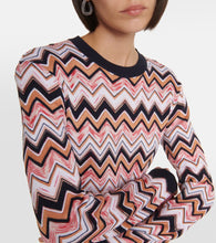 Missoni Zig Zag wool-blend minidress