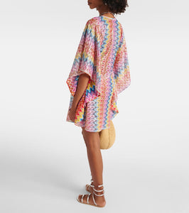 Missoni Zigzag Lamé beach dress
