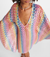 Missoni Zigzag Lamé beach dress