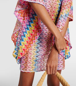 Missoni Zigzag Lamé beach dress