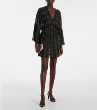 Missoni Zigzag lam√É¬© beach dress