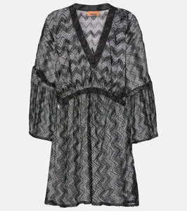 Missoni Zigzag lam√É¬© beach dress