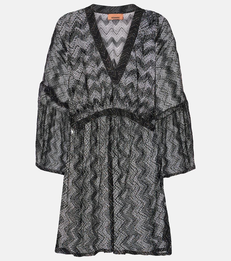 Missoni Zigzag lam√É¬© beach dress