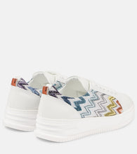 Missoni Zigzag leather sneakers