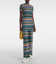 Missoni Zigzag leather sneakers