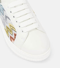 Missoni Zigzag leather sneakers