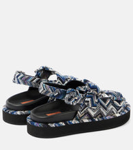 Missoni Zigzag slingback sandals