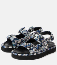 Missoni Zigzag slingback sandals