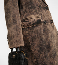 Miu Miu Bleached denim coat